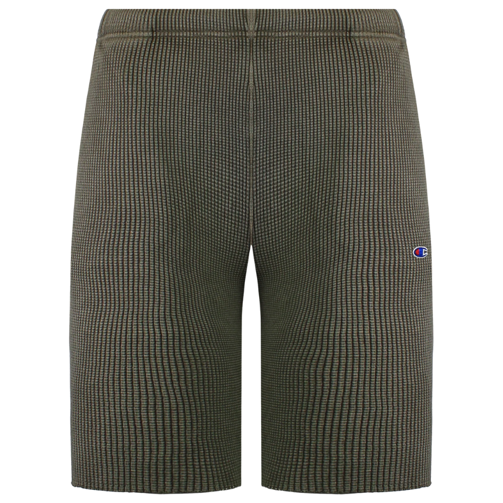 Champion Waffle Mens Green Shorts