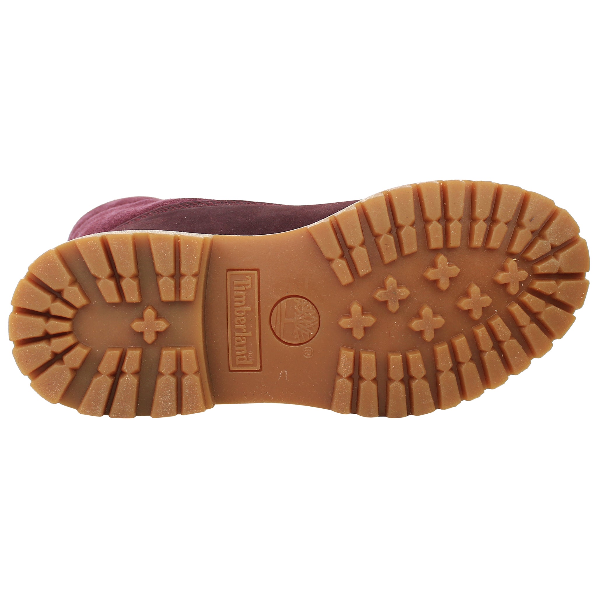 Timberland Authentic Roll Top Womens Burgundy Boots