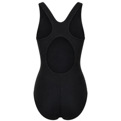 Speedo Placement Muscleback Womens Black Swimsuit