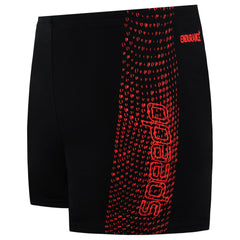 Speedo Printed Logo Kids Black Swimming Trunks