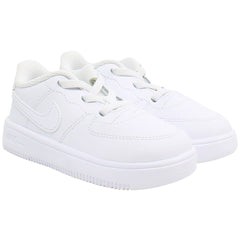 Nike Force 1 '18 Kids White Trainers