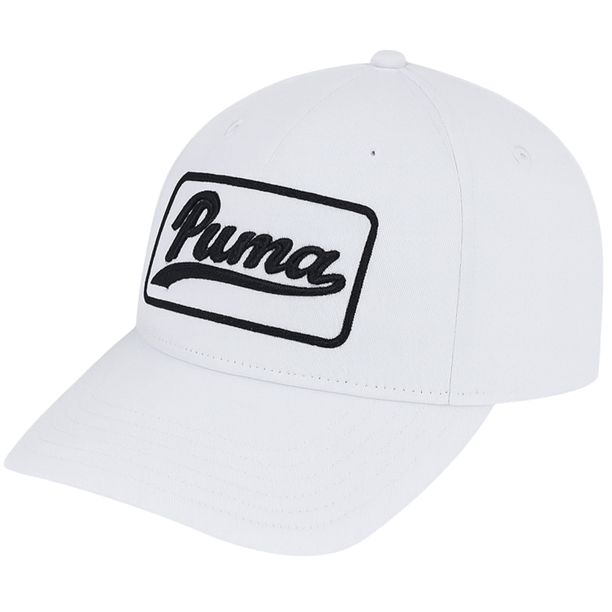 Puma Logo Mens White Greenkeeper Cap