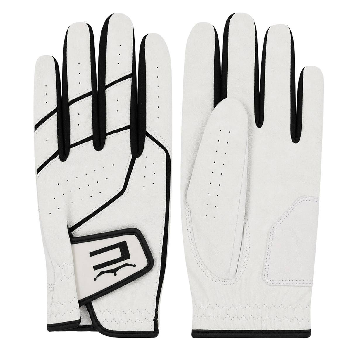 Cobra Microgrip Flex Mens White/Black Left Handed Golf Glove