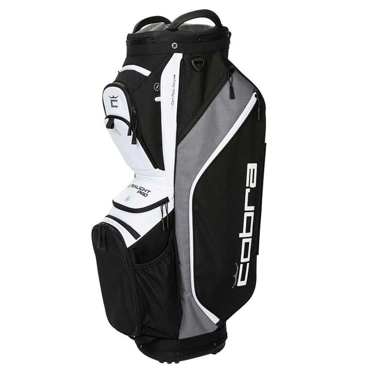 Cobra Ultralight Pro Black/White Golf Cart Bag