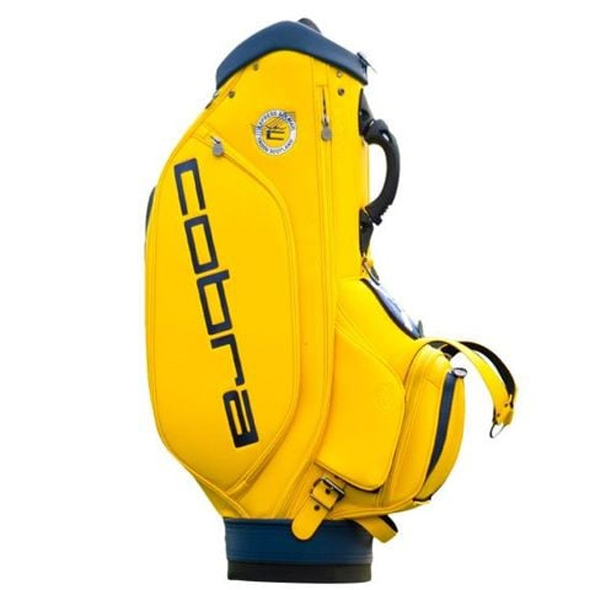 Cobra Postage Stamp Tour Staff Yellow Golf Bag
