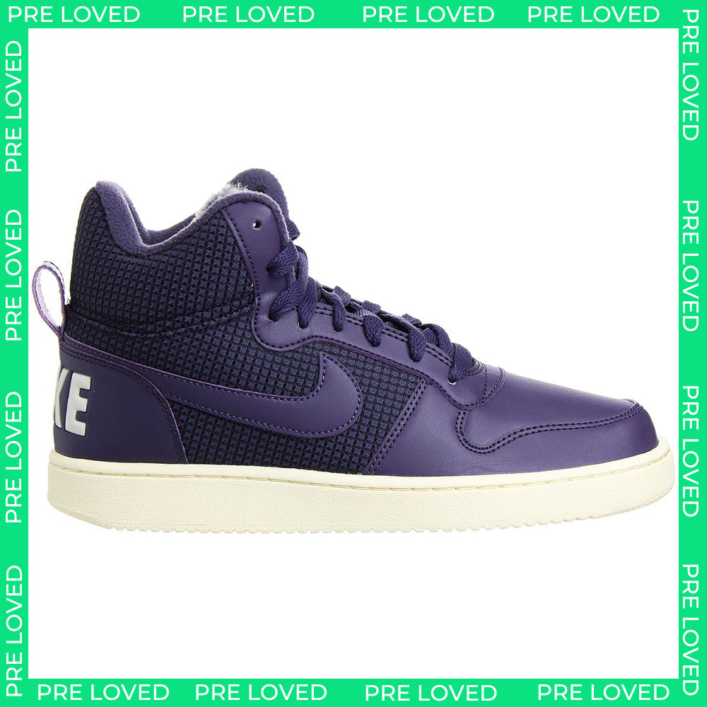 Nike Court Borough Mid SE Womens Purple Trainers NO BOX