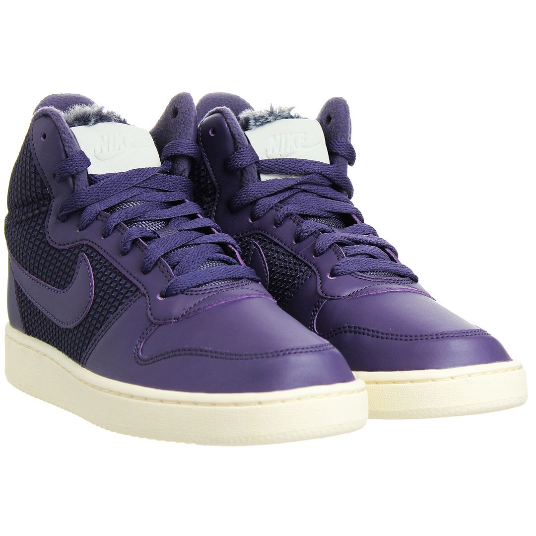 Nike Court Borough Mid SE Womens Purple Trainers