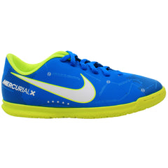 Nike Mercurialx Vortex 3 IC Kids Blue Football Boots