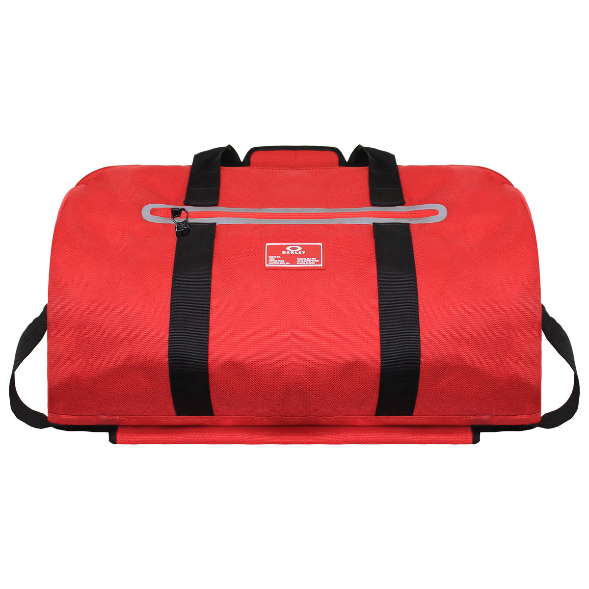 Oakley College Mens Red Duffel Bag