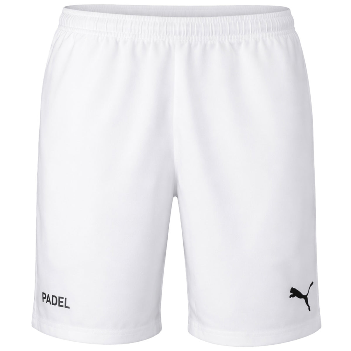 Puma teamLiga 7inch Mens White Padel Shorts