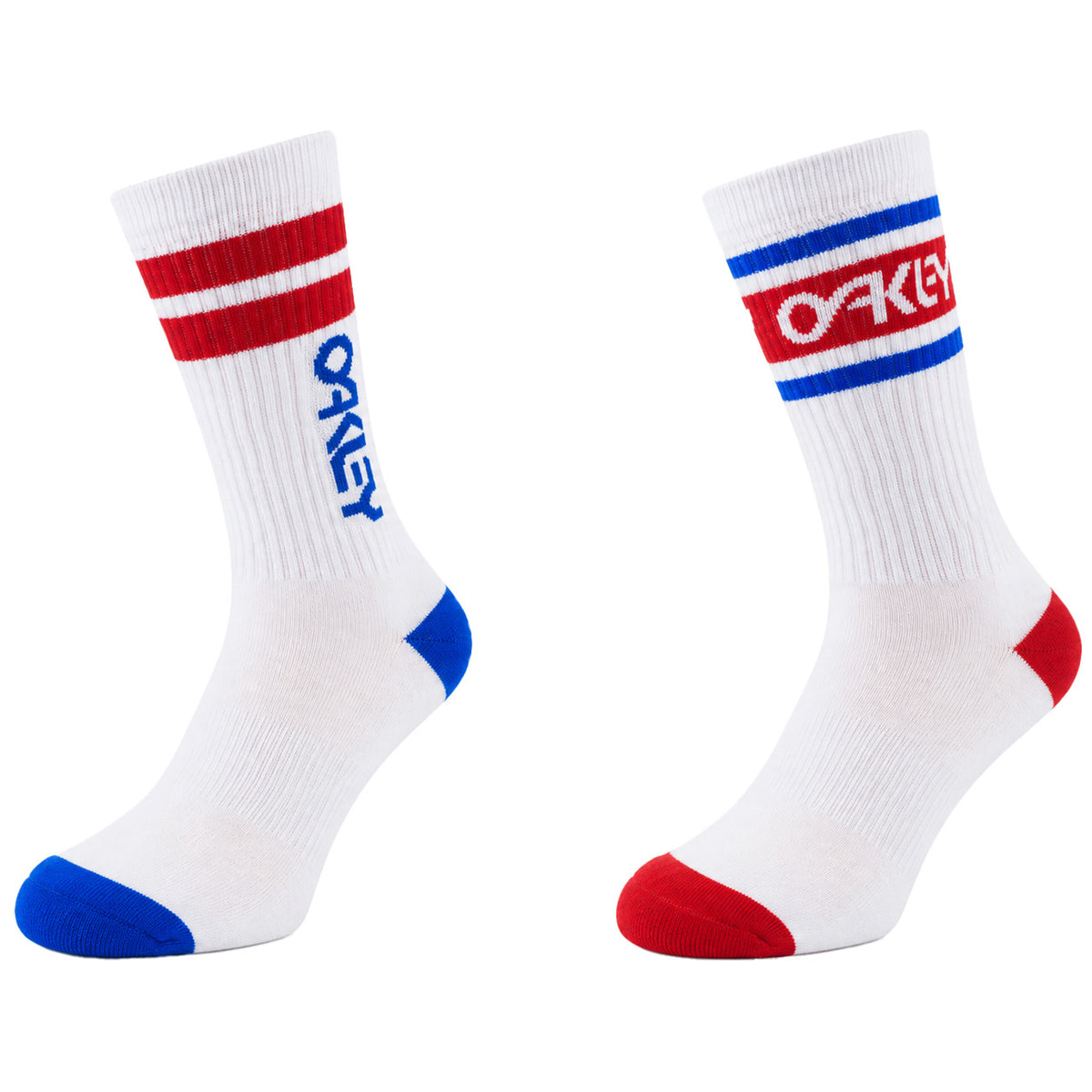 Oakley 2-Pack B1B White Socks