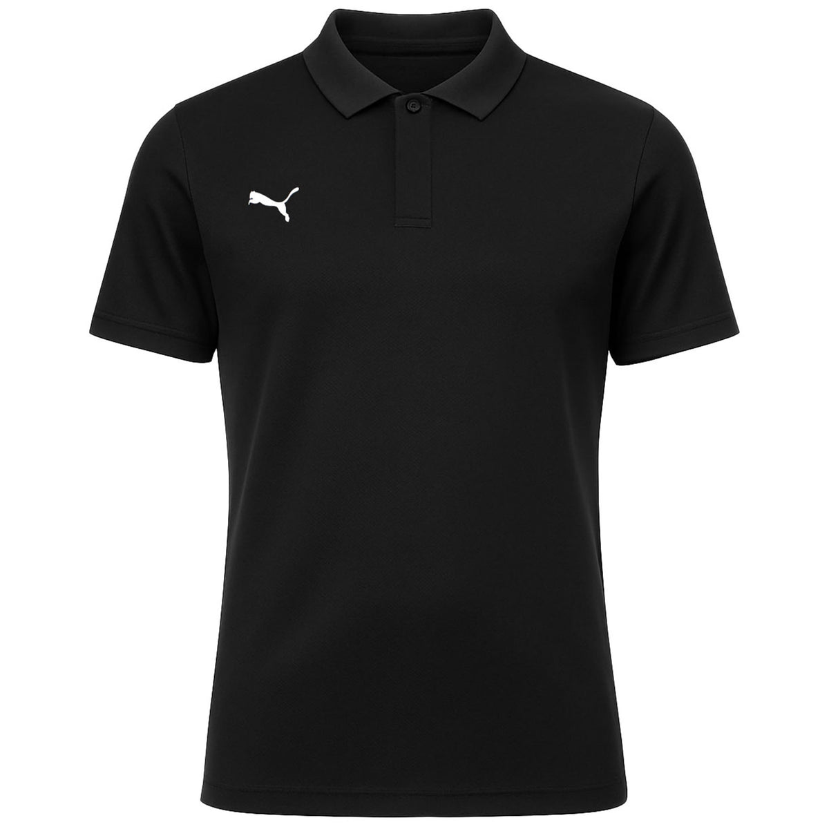 Puma Individual Mens Black Padel Polo Shirt