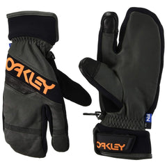 Oakley Mitten Factory Trigger Mitt 2 Mens Dark Green Gloves