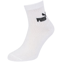 Puma 3-Pack Elements White Crew Socks