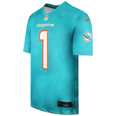 Nike NFL Miami Dolphins 1 Tua Tagovailoa Mens Home Legend Jersey