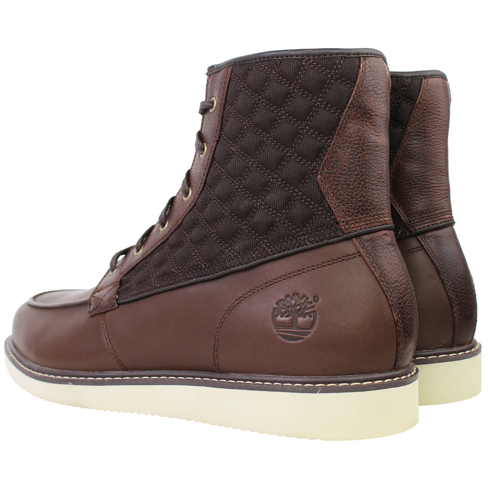Timberland Newmarket Moc Mens Dark Brown Boots