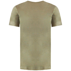 Nike Plain Logo Mens Light Brown T-Shirt