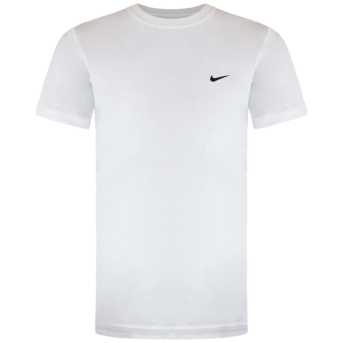 Nike Plain Mens White T-Shirt