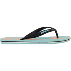 O'Neill FM Profile Logo Mens Green Flip-Flops