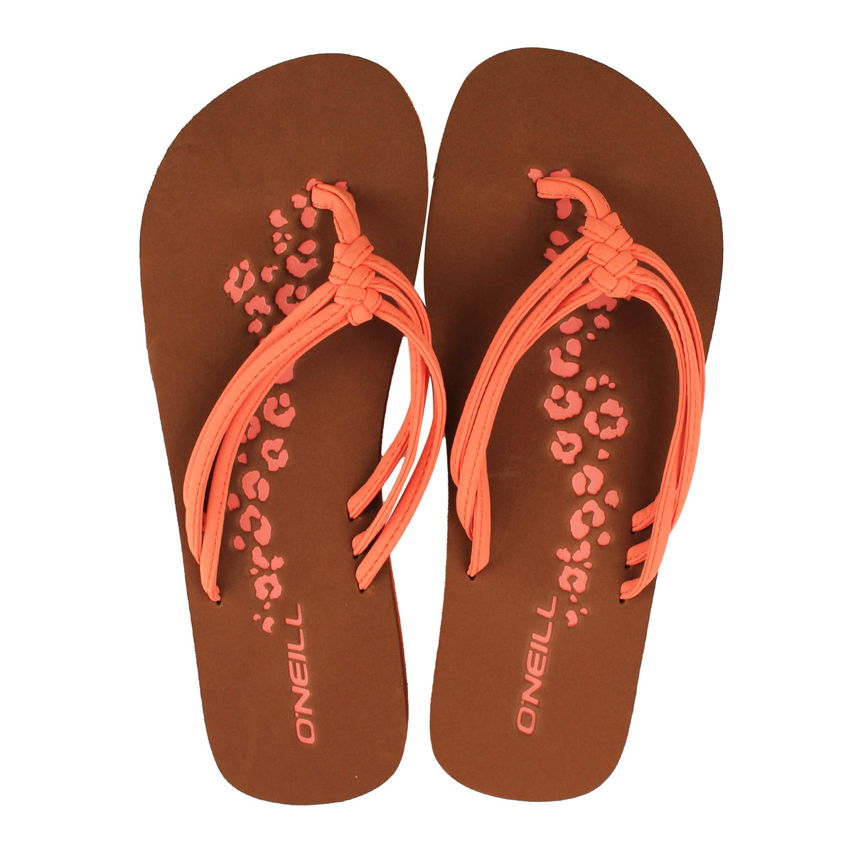 O'Neill Ditsy Kids Orange Flip-Flops