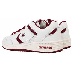 Converse Weapon OX Unisex White/Red Trainers