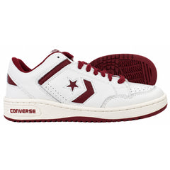 Converse Weapon OX Unisex White/Red Trainers