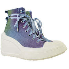 Converse Chuck 70 De Luxe Womens Denim Wedges