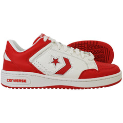 Converse Weapon Ox Vintage Unisex White/Red Trainers