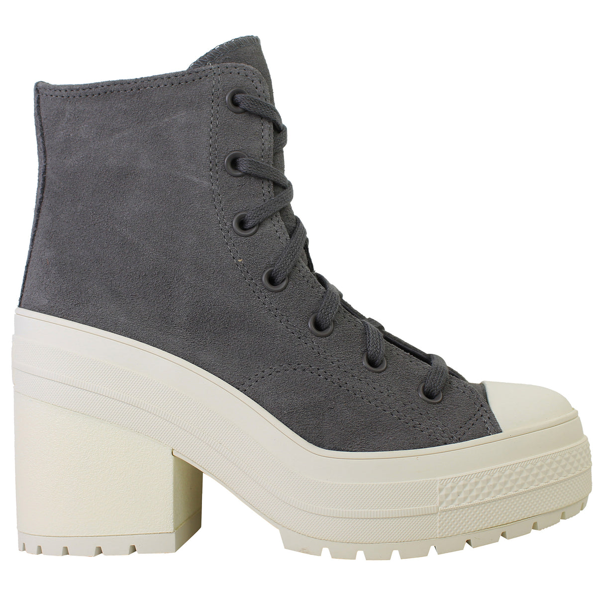 Converse Chuck 70 De Luxe Heel Hi Unisex Grey Shoes