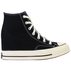 Converse Chuck 70 Wedge Hi Womens Black Plimsolls