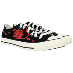Converse Chuck Taylor OX Womens Black Plimsolls