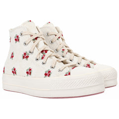 Converse Chuck Taylor Lift Hi Womens White Plimsolls