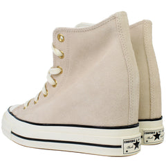 Converse Chuck 70 Wedge Hi Womens Light Pink Plimsolls