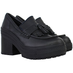 Converse Chuck 70 De Luxe Heel Platform Womens Black Shoes