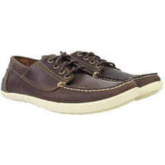 Timberland 4-Eye Odelay Mens Brown Boat Shoes