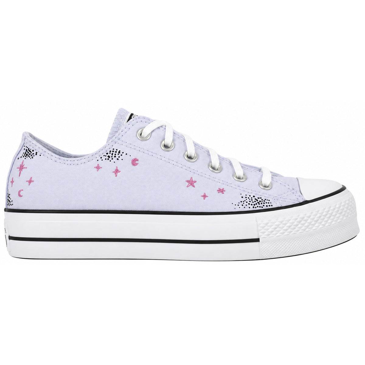 Converse Chuck Taylor Lift OX Womens Blue Plimsolls