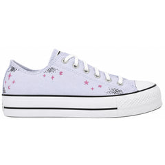 Converse Chuck Taylor Lift OX Womens Blue Plimsolls