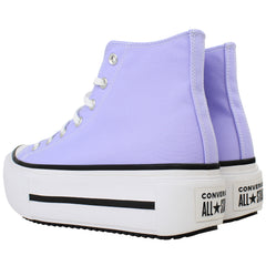 Converse Chuck Taylor Lift Double Stack Hi Unisex Purple Plimsolls