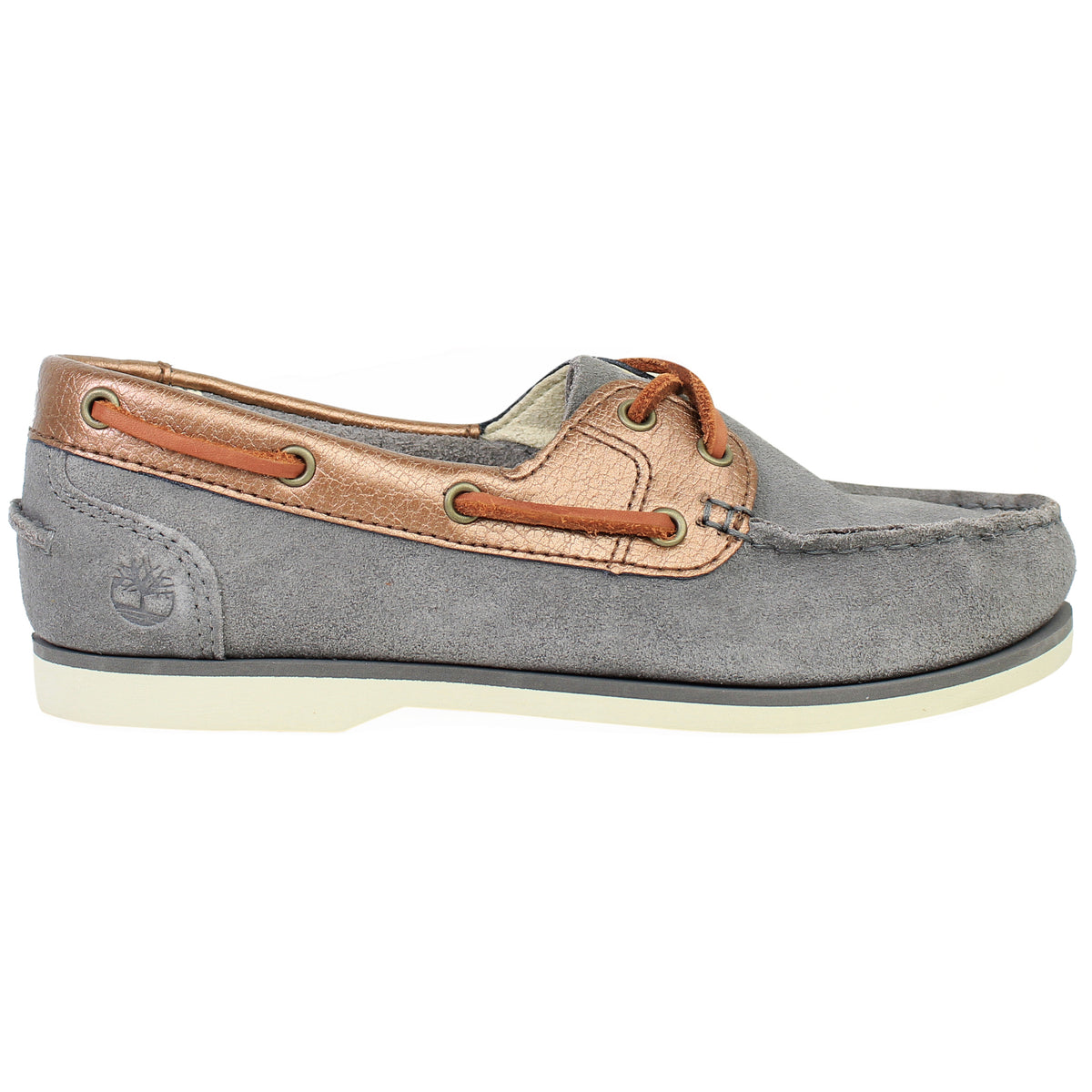 Timberland Classic Womens Grey Boat Shoes