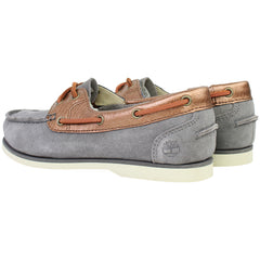 Timberland Classic Womens Grey Boat Shoes