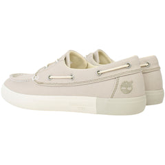 Timberland Newport Bay 2 Mens Beige Boat Shoes