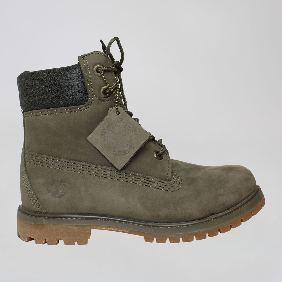 Timberland 6Inch Premium Womens Olive Boots NO BOX