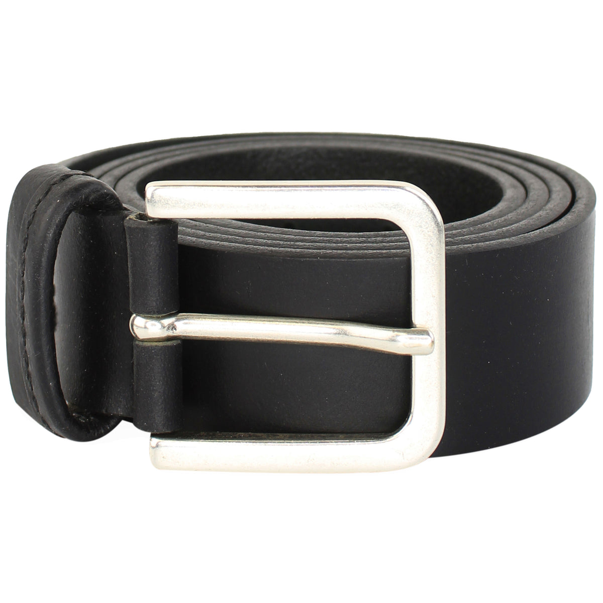 Timberland Stitched Loop Black Belt