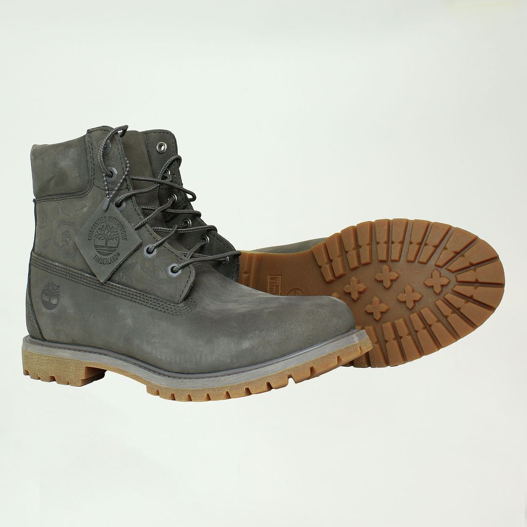 Timberland 6Inch Premium Womens Grey Boots FADED