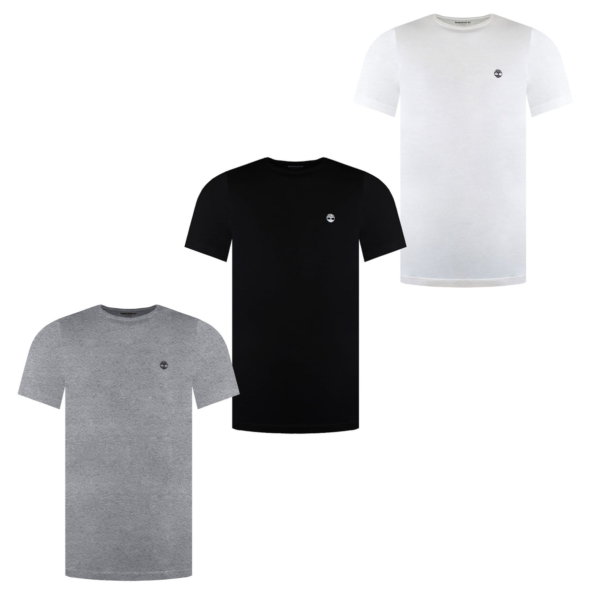 Timberland 3-Pack Basic Mens Assorted T-Shirt