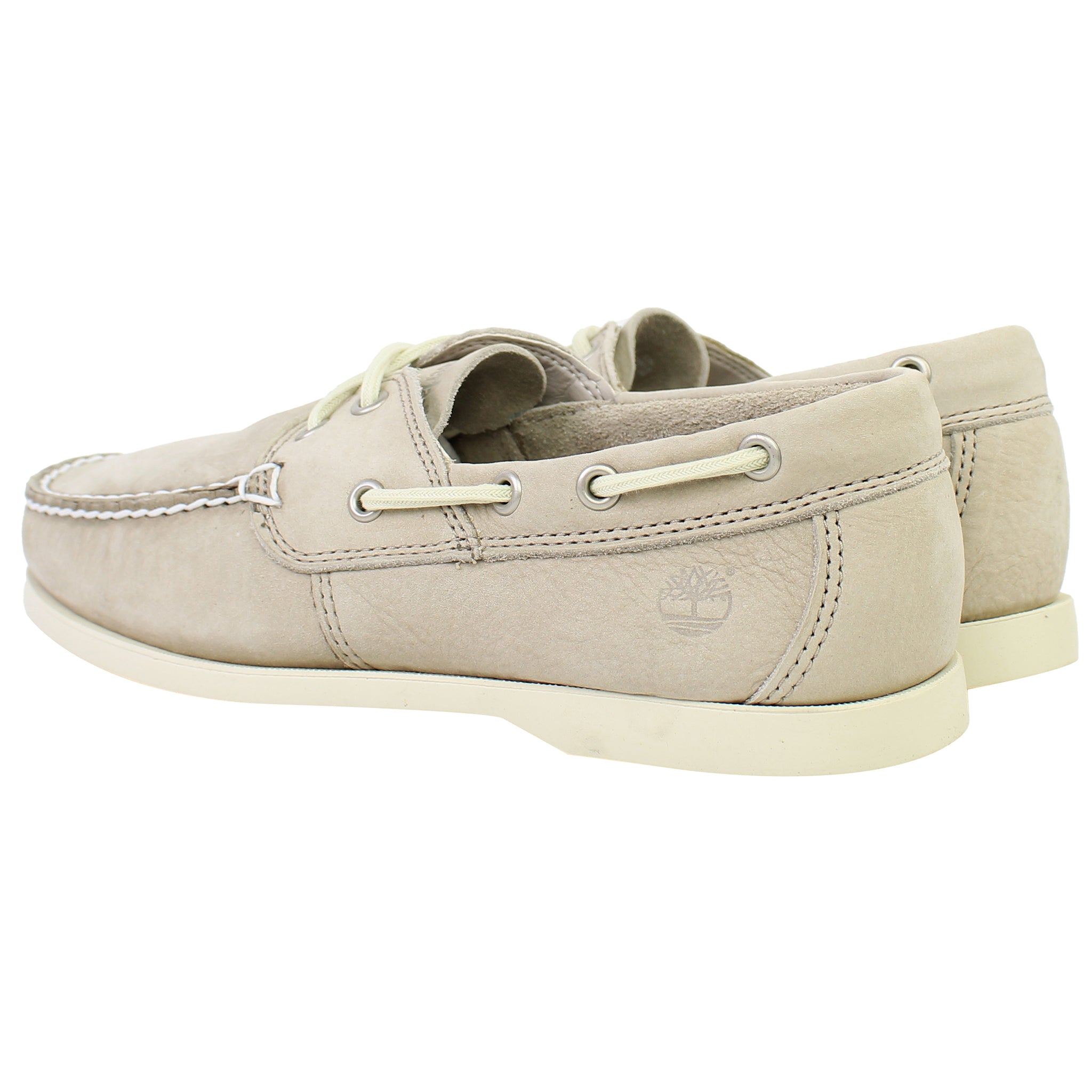 Timberland Cedar Bay 2 Eye Mens Beige Boat Shoes