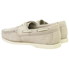 Timberland Cedar Bay 2 Eye Mens Beige Boat Shoes