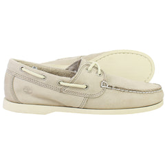 Timberland Cedar Bay 2 Eye Mens Beige Boat Shoes