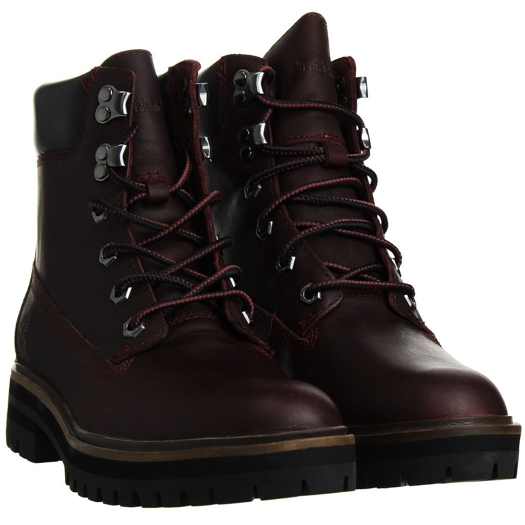 Timberland London Square 6inch Red Womens Boots