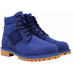 Timberland 6inch Premium Waterproof Kids Blue Boots
